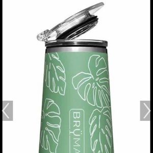 Brumate Monstera champagne flute